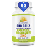 Product hero image showing Magnesium Potassium Zinc supplement bottle