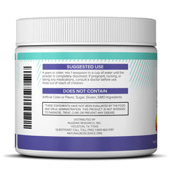 Magnesium Citrate and Glycinate ingredients highlighted