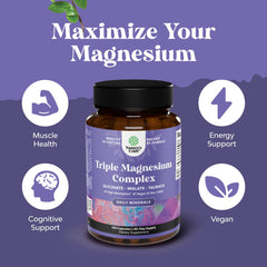 Magnesium sleep support capsules