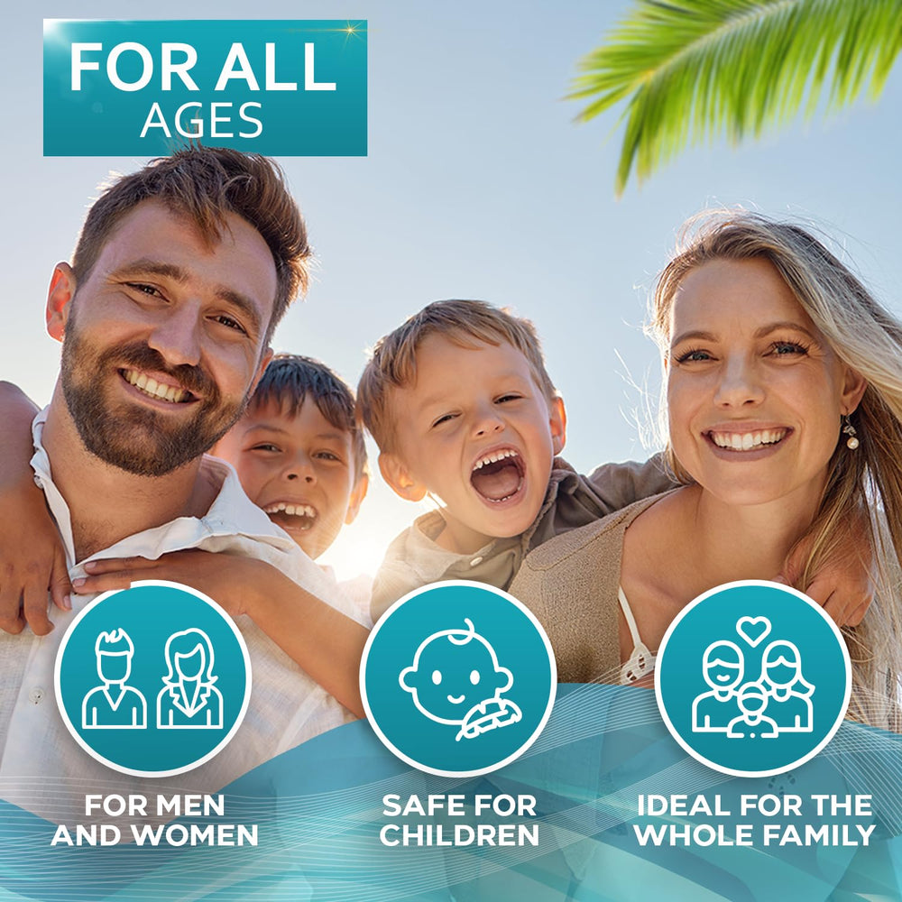 Mist being sprayed on feet showing castor oil infusion