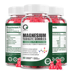 Family-friendly magnesium taurate gummies for all ages