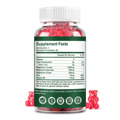 Three forms of magnesium used in gummies: taurate, glycinate, citrate