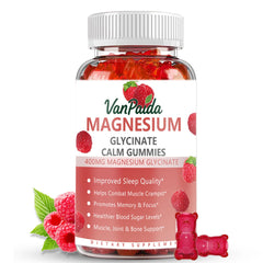 Hero image: Magnesium Glycinate 400mg Gummies bottle