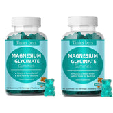 Bottle of Tinies bers Magnesium Glycinate Gummies 500mg 120 count