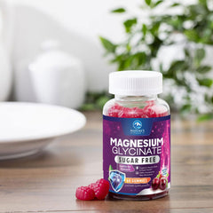 60-count Nature's Peak Magnesium Glycinate Gummies bottle.