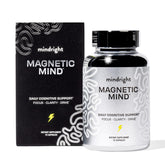 Magnetic Mind bottle with label visible