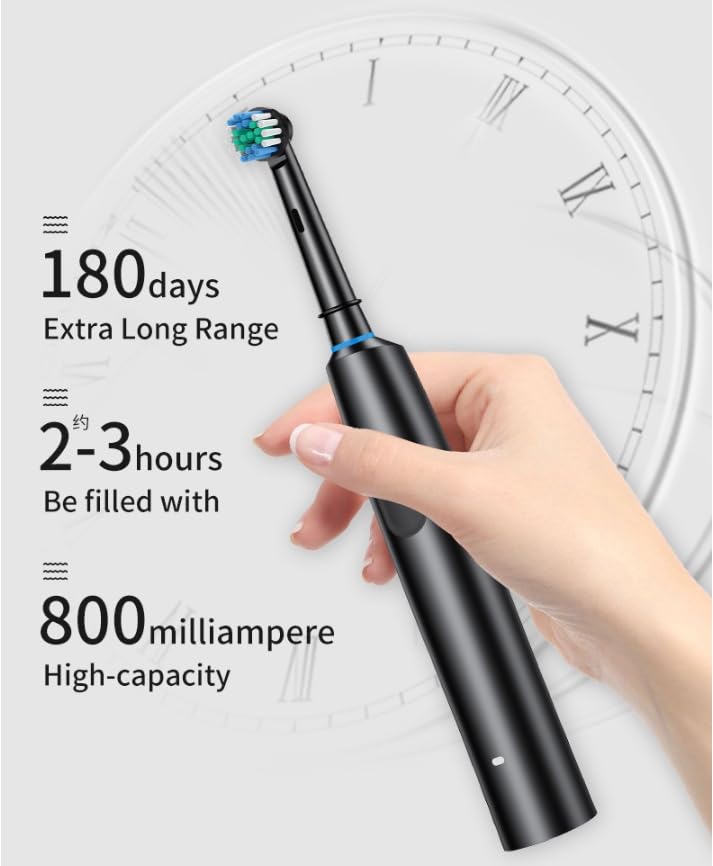 Packaging box and user manual for toothbrush