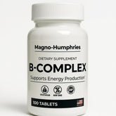 Magno-Humphries Vitamin B-Complex bottle front – 100 tablets