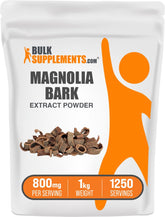 Magnolia Bark Extract powder, 800mg per serving, 1kg pack