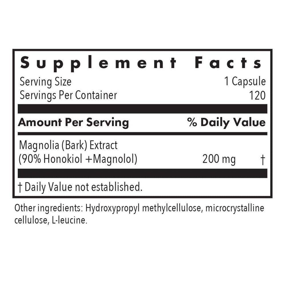 Close-up of magnolia extract highlighting honokiol content