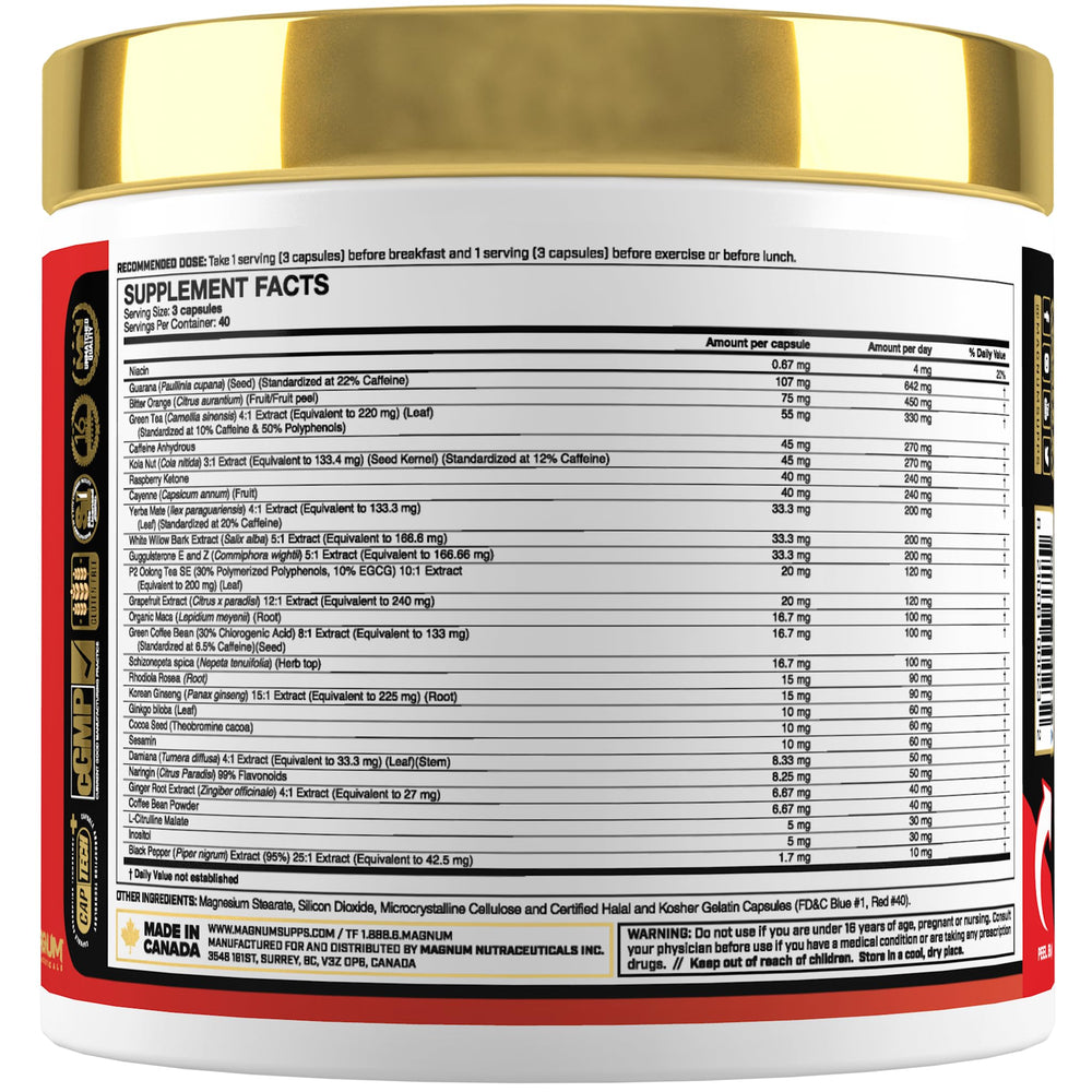 Magnum Nutraceuticals Heat Accelerated packaging and branding