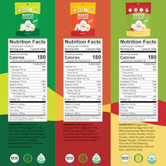 Magos Egg Chips Salt & Pepper bag highlighting low-carb crunch for keto-friendly cravings