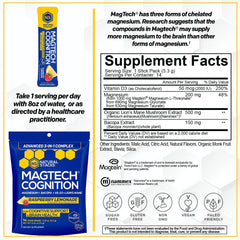 Illustration showing Magtein magnesium l-threonate among ingredients