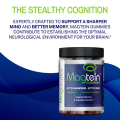 Magtein Gummies packaging and label