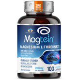 Magtein Magnesium L-Threonate bottle with 100 vegan capsules