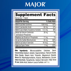 Major Pharmaceuticals trusted brand logo on packaging