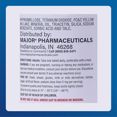 Packaging design of MAJOR Stress Formula bottle and box