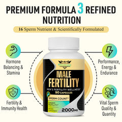 Product label highlighting 2000 mg per serving and key ingredients