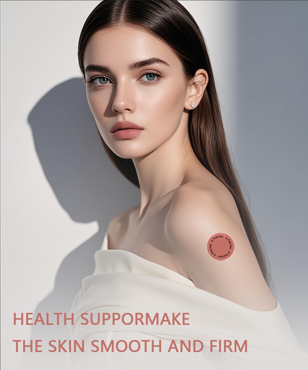 Vegan, plant-based wellness patch design