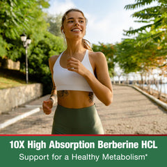 Packaging and ingredients list of MAMOWYZ Berberine supplement