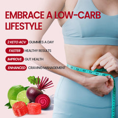 Manewu Keto ACV Gummies packaging front shows vegan, gluten-free formula for clean nutrition.