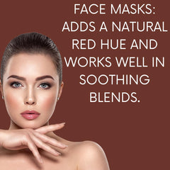 Manjistha powder as a natural cosmetic ingredient