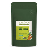 Banyan Botanicals Manjistha Powder jar with label