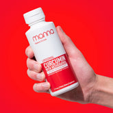 Front view of Manna Vitamins Evolved Curcumin with Resveratrol liposomal bottle