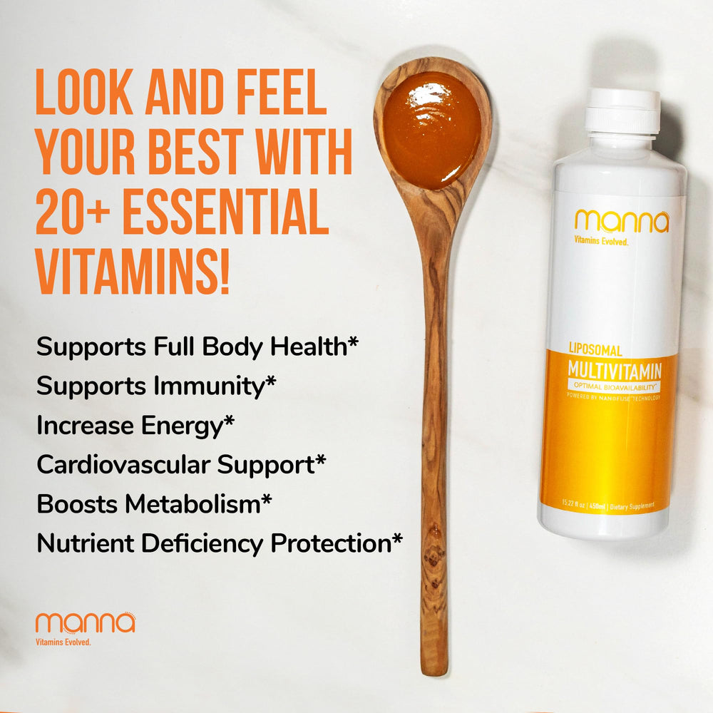 Immune support ingredients in Manna Liposomal Multivitamin
