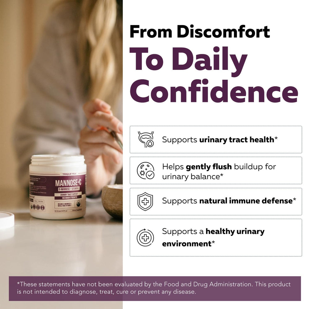 Product image highlighting urinary health for women