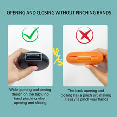 Food-grade silicone lining inside the case