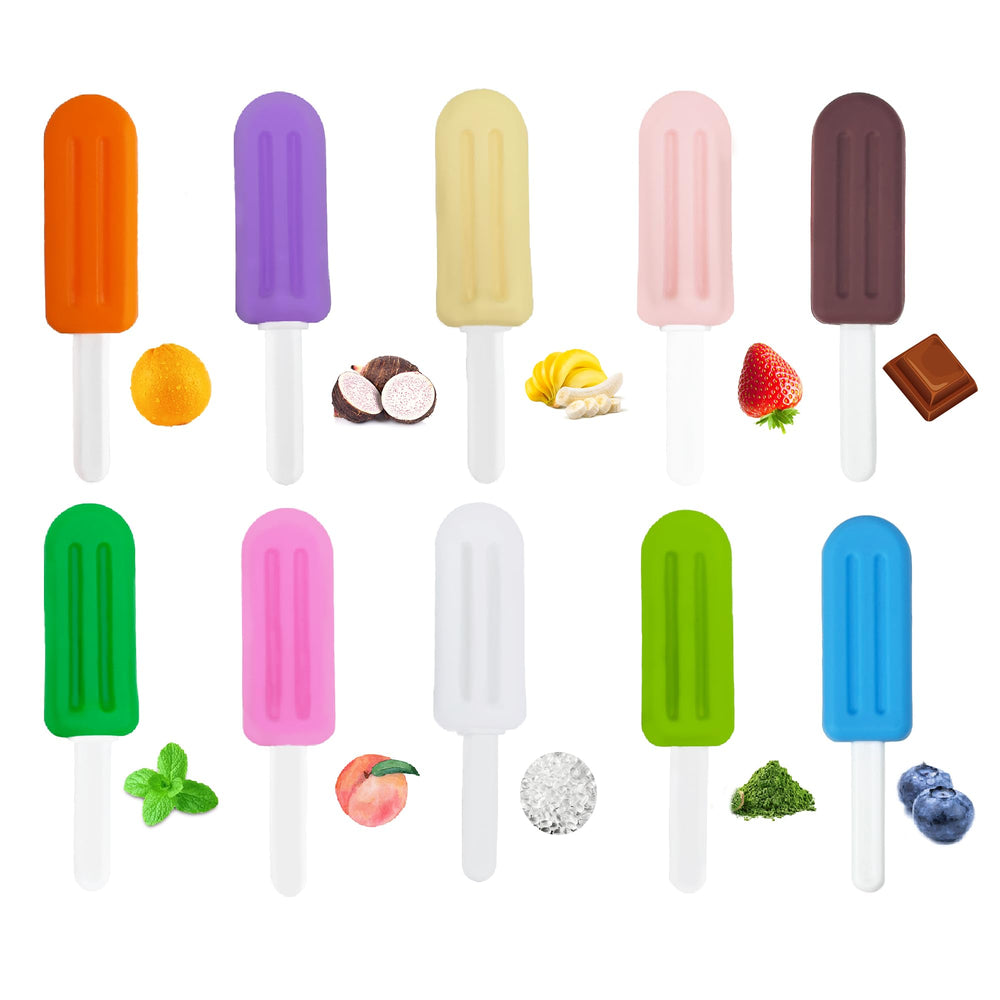 Maoerdental Aligner Chew popsicle silicone bite with grip handle – front view