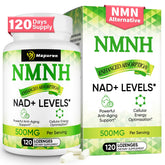 Mapurwn NMNH NMN supplement bottle on white background