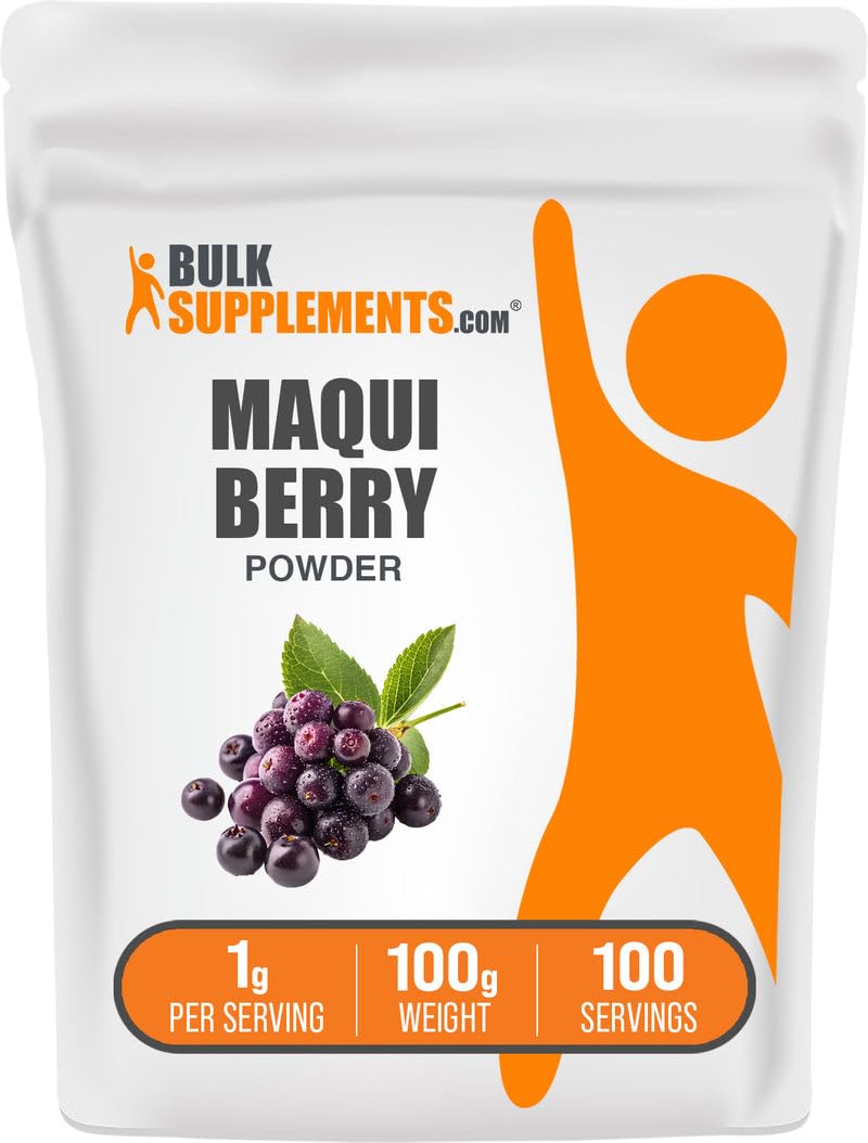 Maqui Berry Powder 100g gluten-free packaging