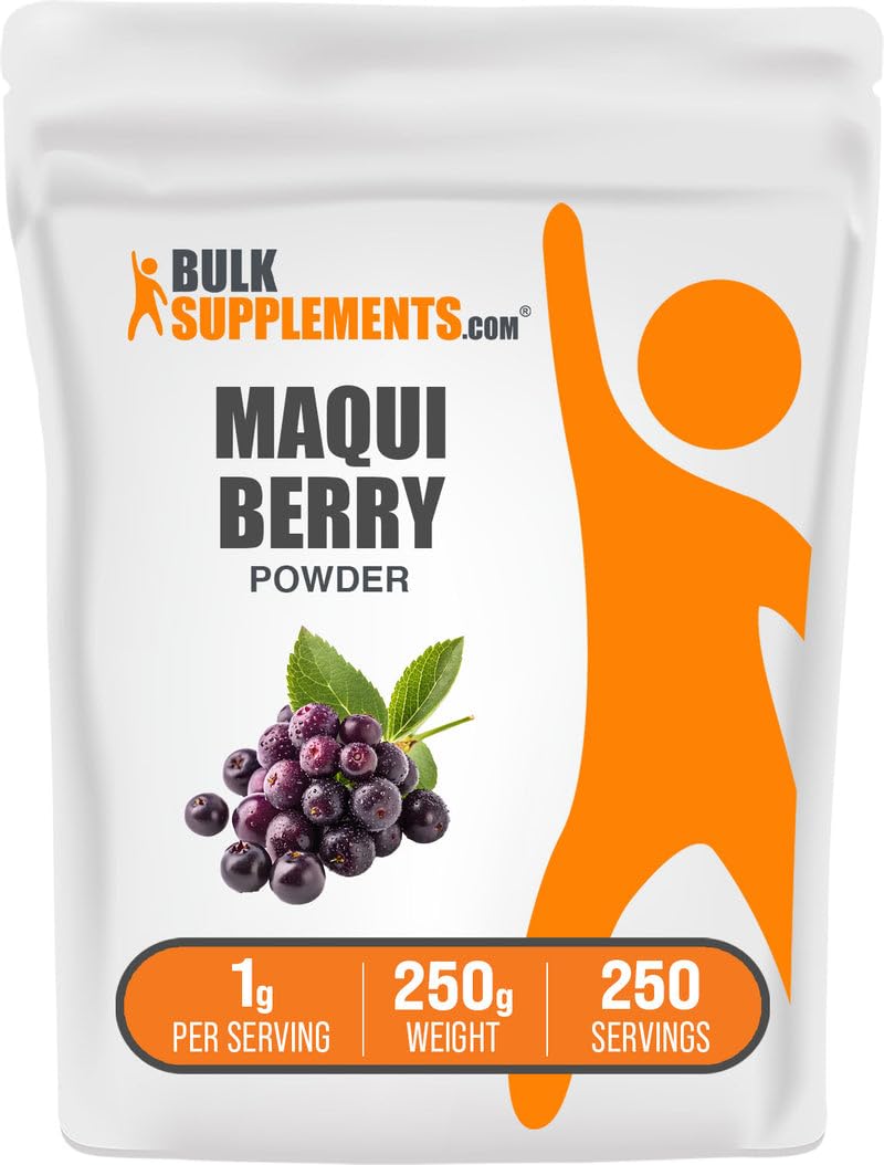 Maqui Berry Powder 250g jar closeup