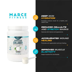 Ingredients list for MARCE FITNESS Hydrolized Collagen Unflavored