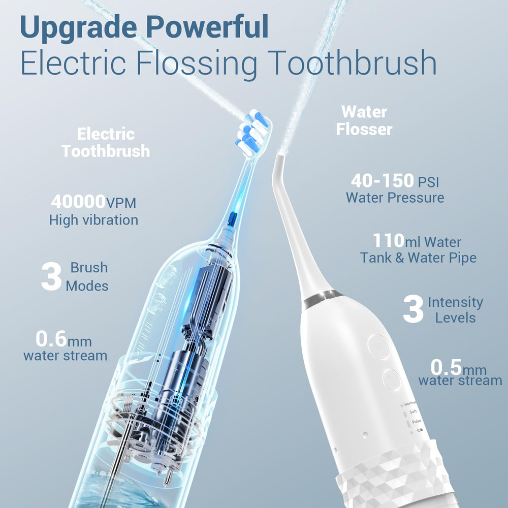 Charging base for Marchpower 2-in-1 electric toothbrush water flosser 2.0