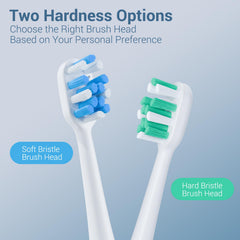 Side view of Marchpower 2-in-1 toothbrush with water flosser 2.0