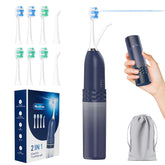 Marchpower 2-in-1 electric toothbrush with water flosser 2.0 — front view