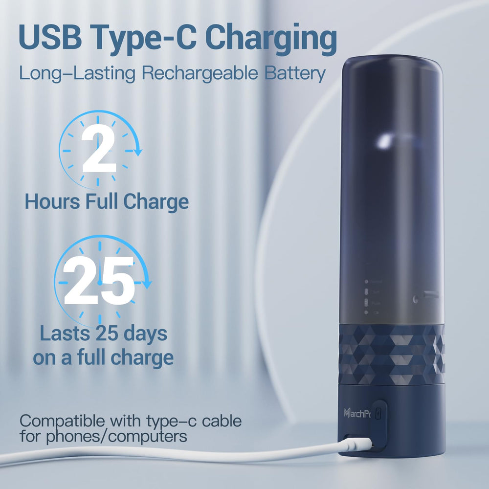 USB-C fast charging port on Marchpower device
