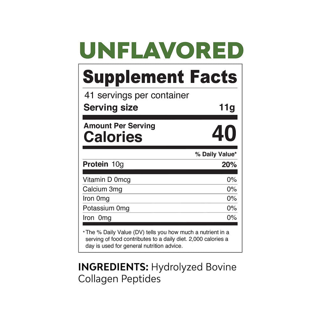 Bovine Type I & III collagen supports bones and joints