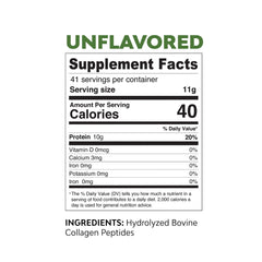 Bovine Type I & III collagen supports bones and joints