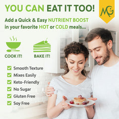 Product shot of MariGold Grass-Fed Collagen Peptides Powder Peanut Butter 1 lb