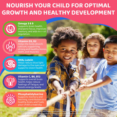 Marine algae based omega 3 for kids