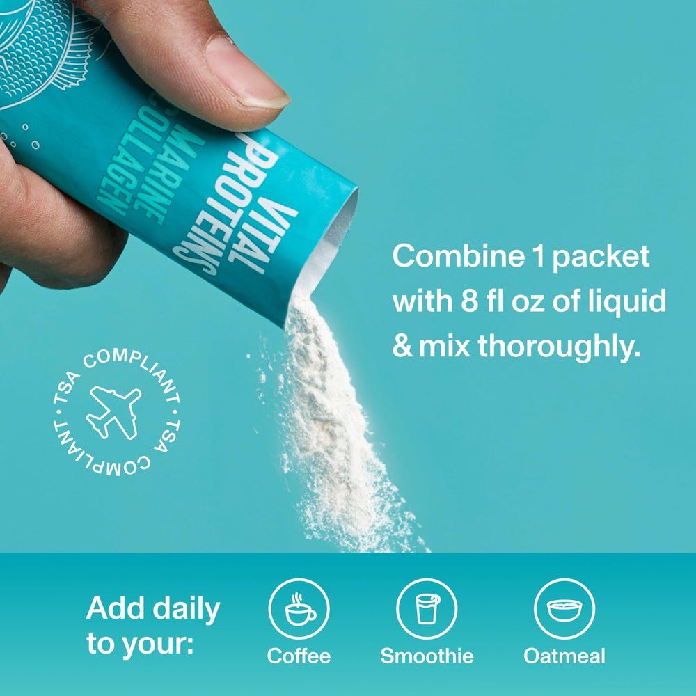 Illustration of hair, skin, nails, joints and tendons benefits