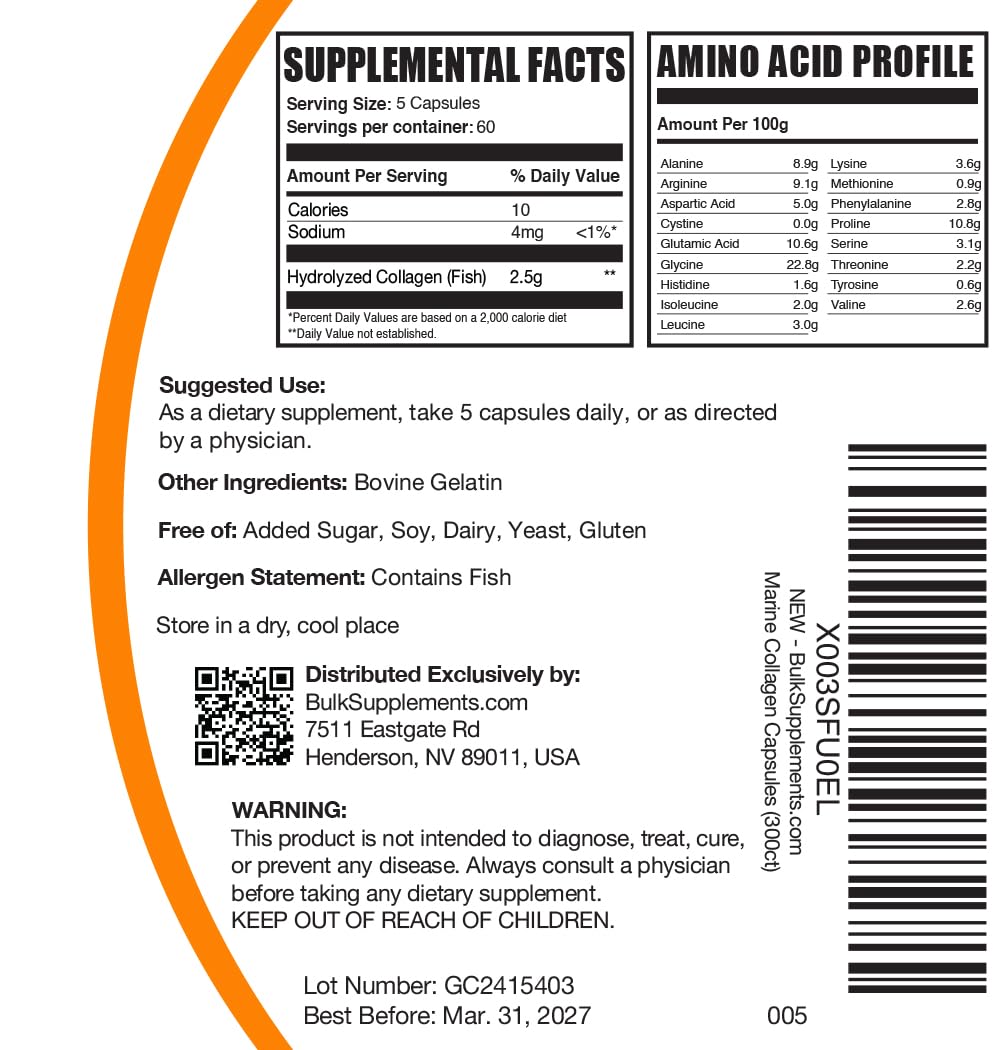 Product packaging with nutrition label showing gluten free and third party testing