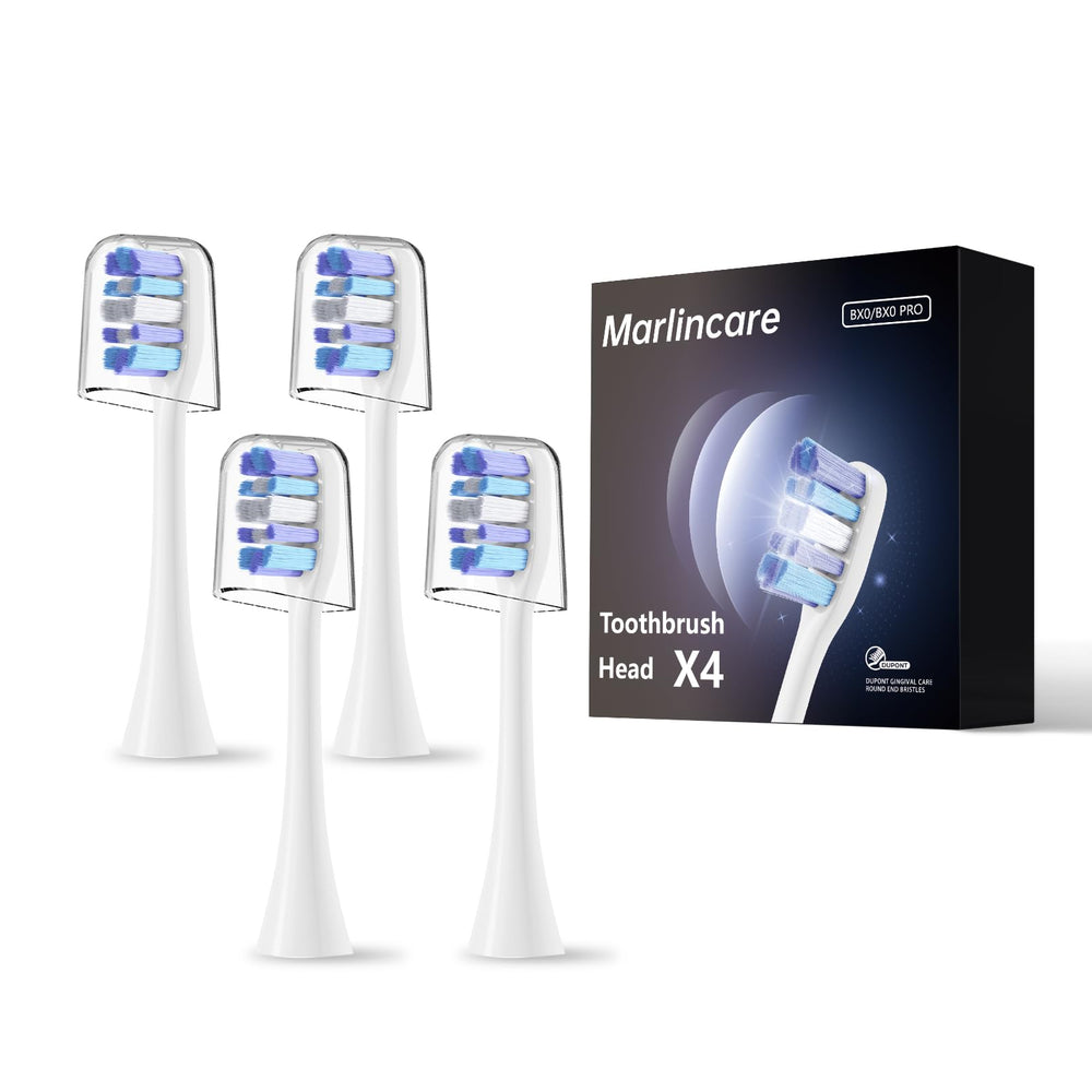 Marlincare B10PRO sonic electrictoothbrush white angled view 3