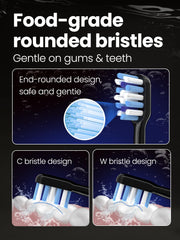 IPX8 waterproof Marlincare toothbrush in use