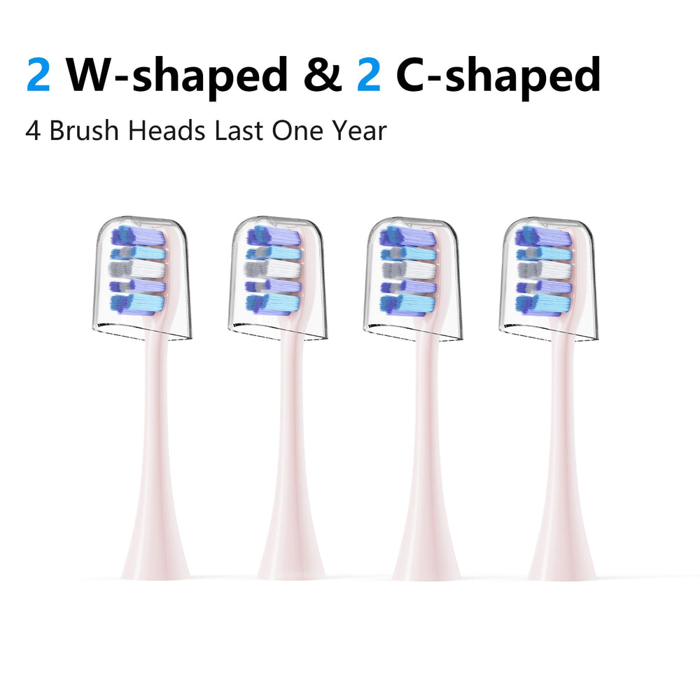 Close-up of premium bristles on Marlincare replacement heads