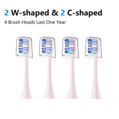 Close-up of premium bristles on Marlincare replacement heads